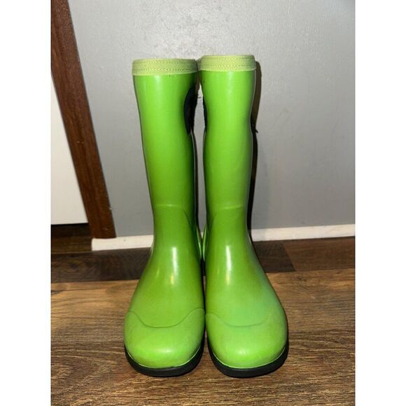 Bogs Tacoma Tall Classic Rain Boots Snow Pull On Waterproof Shoes Size 2 - Picture 6 of 16